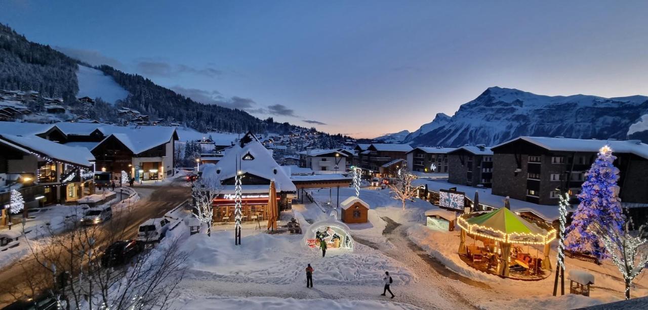 Bellevue Centre, Wifi, Mountain View Apartment Les Carroz d'Araches Bagian luar foto
