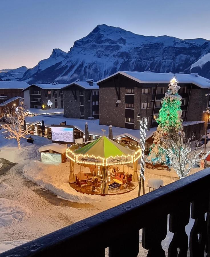 Bellevue Centre, Wifi, Mountain View Apartment Les Carroz d'Araches Bagian luar foto