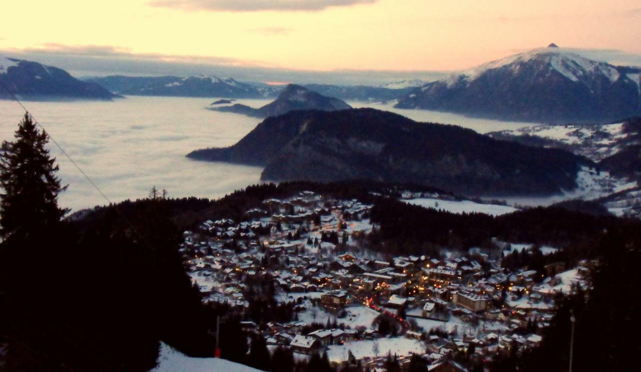 Bellevue Centre, Wifi, Mountain View Apartment Les Carroz d'Araches Bagian luar foto