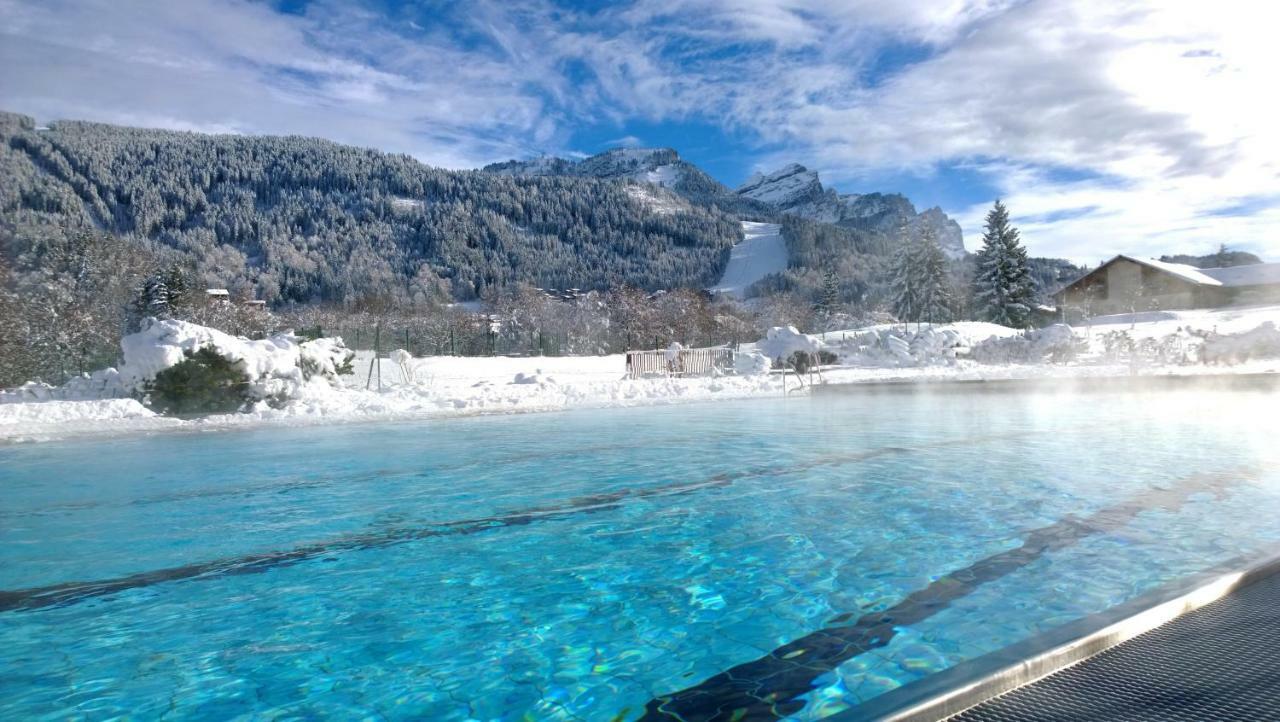 Bellevue Centre, Wifi, Mountain View Apartment Les Carroz d'Araches Bagian luar foto