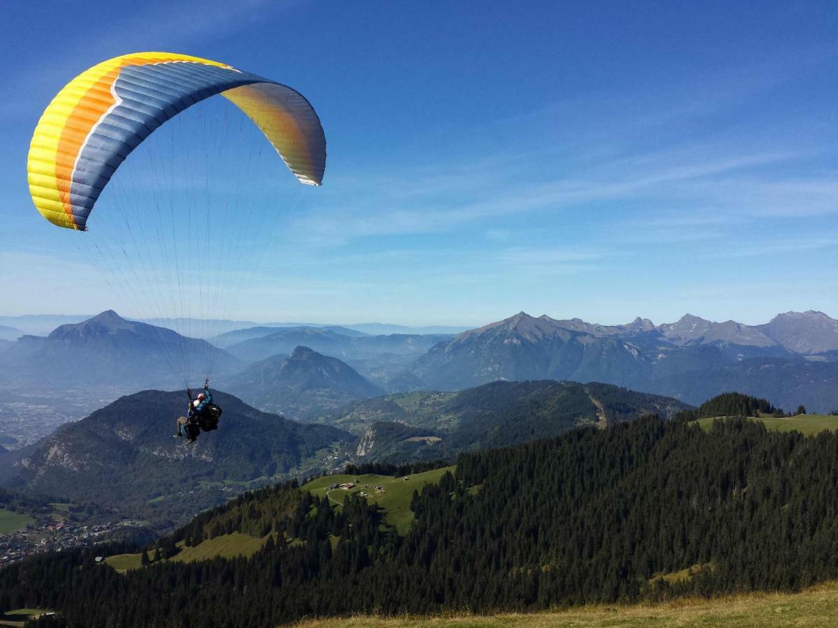 Bellevue Centre, Wifi, Mountain View Apartment Les Carroz d'Araches Bagian luar foto